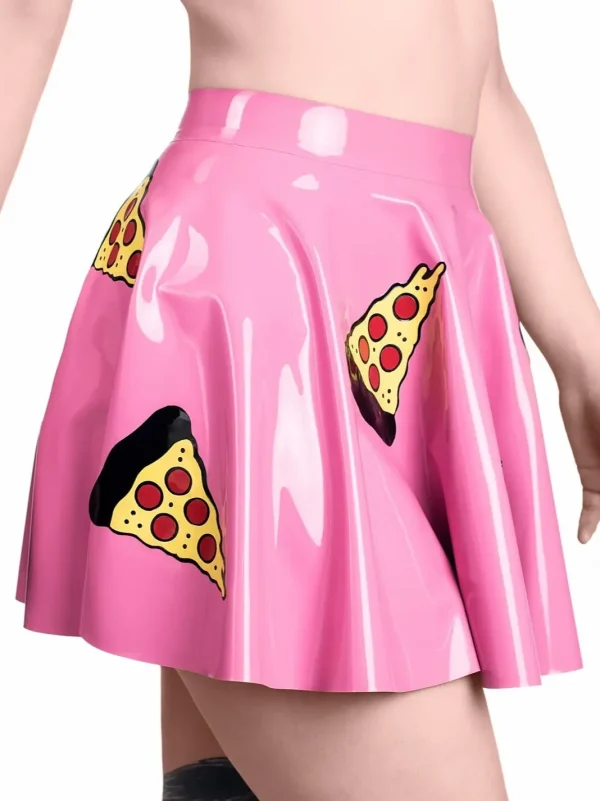Latex circle skirt Pizza - Image 3