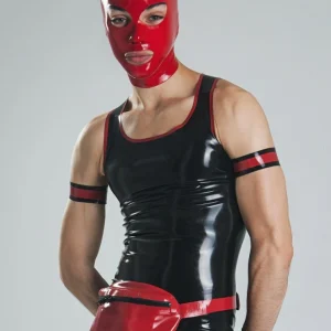 Latex Black Tank top