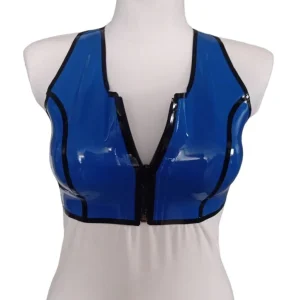Latex sports top