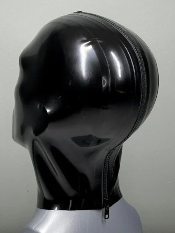 3 Panel Latex Open Jaw Hood & Pin Hole Eyes - Image 5
