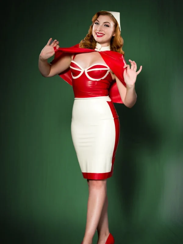 Latex Vintage Nurse Set - Image 3