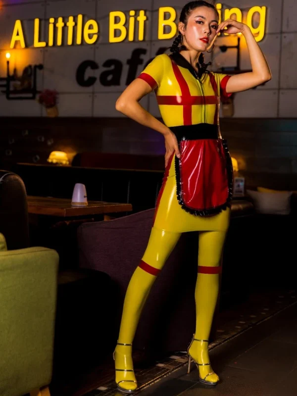Cash Crunch Queen Latex Catsuit - Image 2