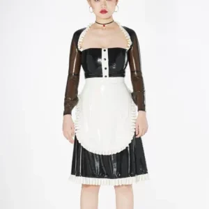 Cleaning Cutie Latex Dress