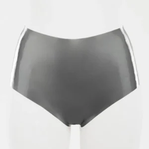 G-string latex shorts