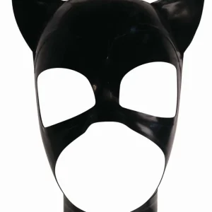 Black Cat Latex Hood