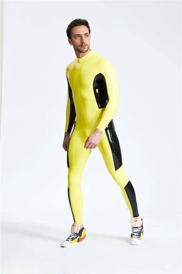 Male Bio Rubber Catsuit - Image 3