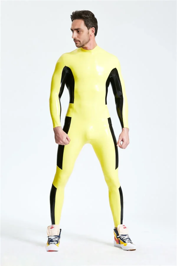 Male Bio Rubber Catsuit - Image 4