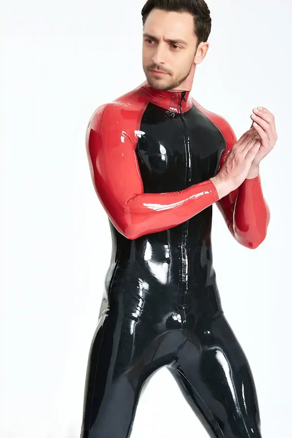 Male Raglan-Sleeved Catsuit - Image 2