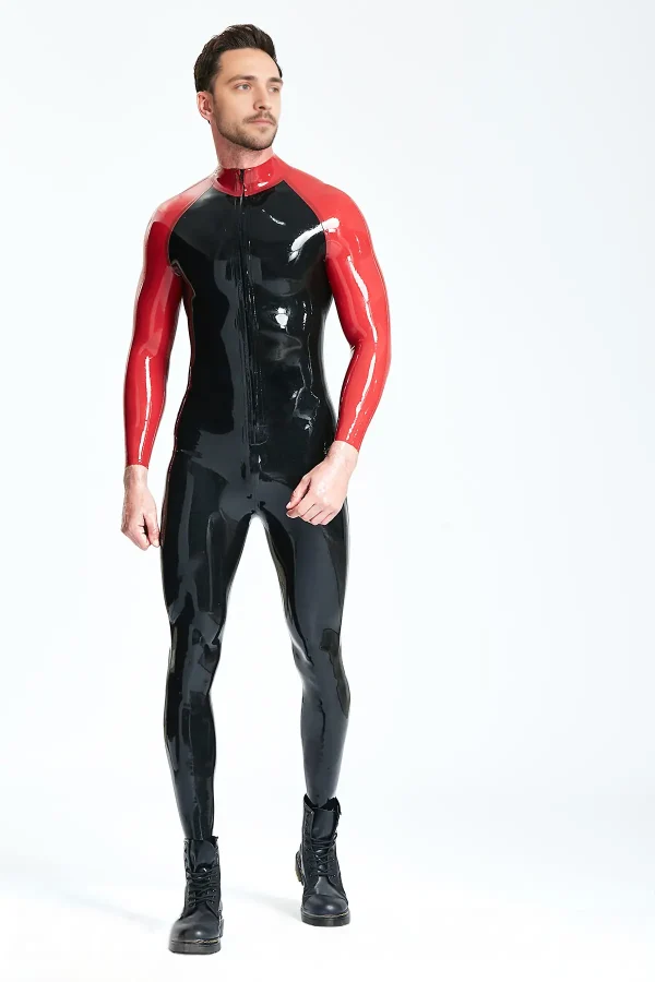 Male Raglan-Sleeved Catsuit - Image 4