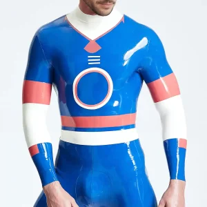 Male Circle Of Life Back Zip Catsuit