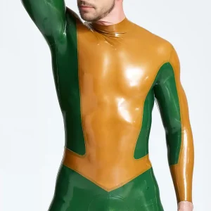 Male Arrowhead Back Zip Catsuit