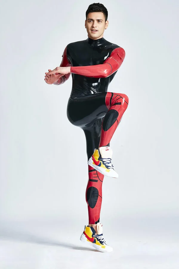 Male Defender Back Zipper Catsuit - Image 5