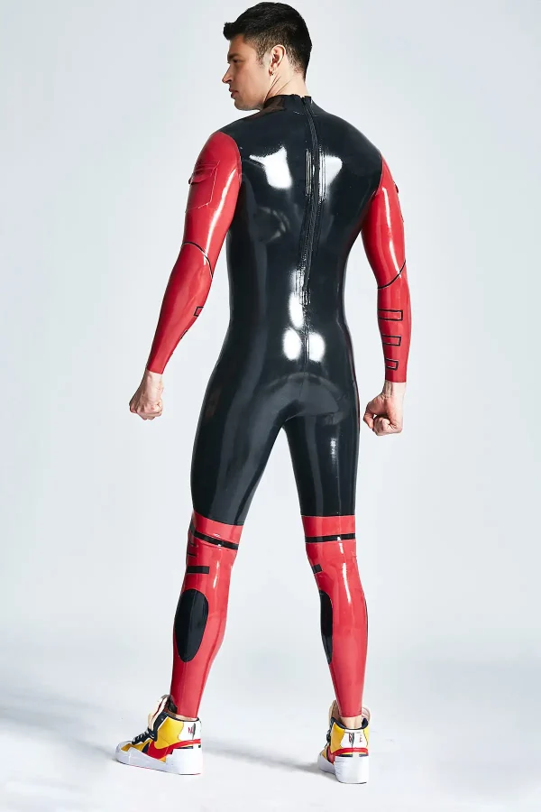 Male Defender Back Zipper Catsuit - Image 6