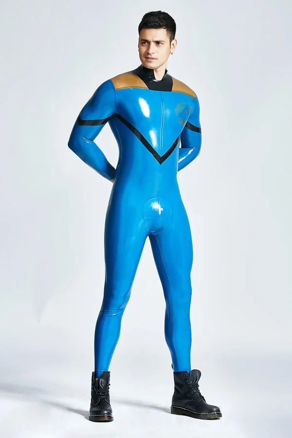 Male Fantabulous 4 Back Zipper Catsuit - Image 3