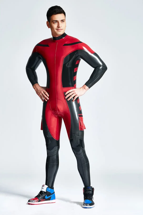 Male Safari Adventurer Back Zipper Catsuit - Image 5