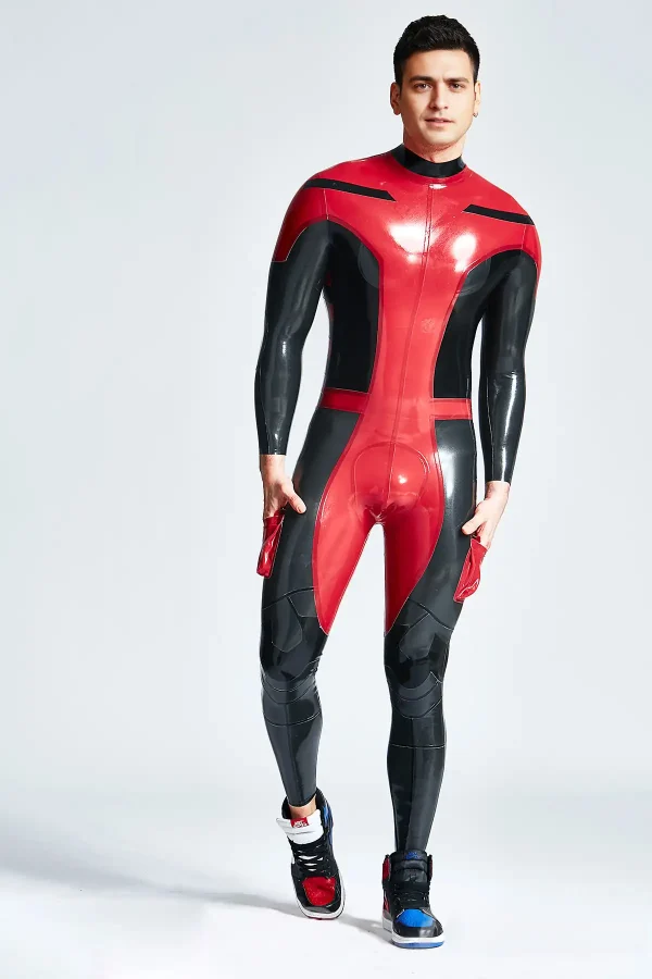 Male Safari Adventurer Back Zipper Catsuit - Image 6