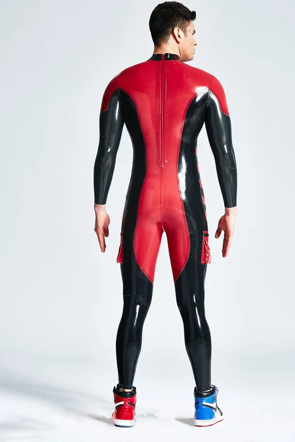 Male Safari Adventurer Back Zipper Catsuit - Image 7