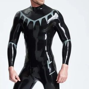Male Shark Tooth Look Catsuit