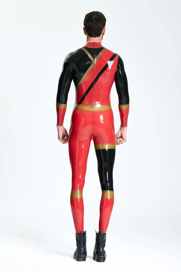 Male Cogwheel Insignia Catsuit - Image 6