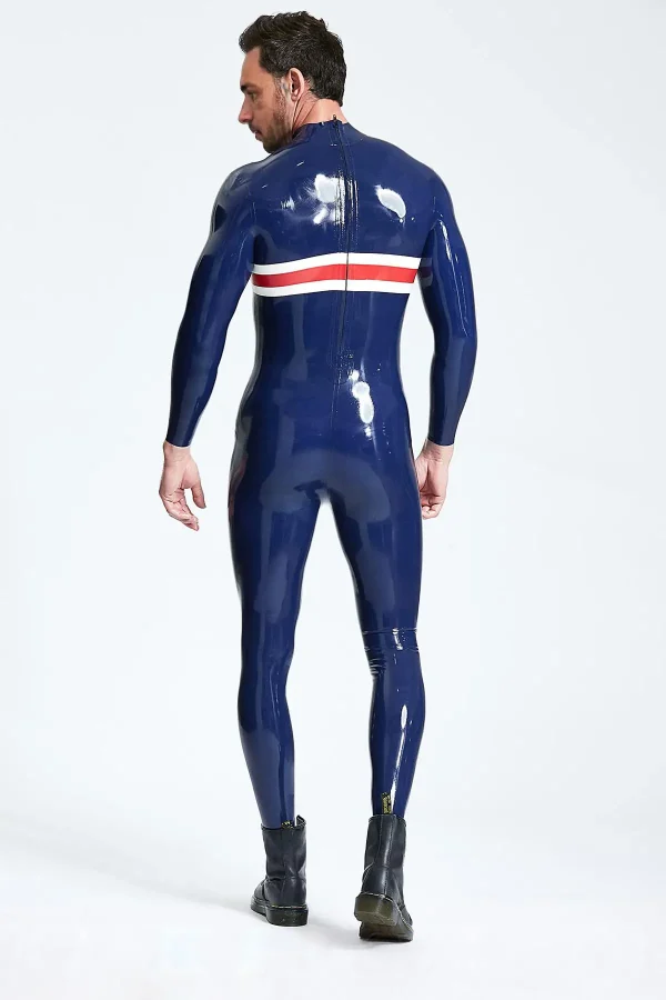 Male Patriotic Cross Catsuit - Image 5
