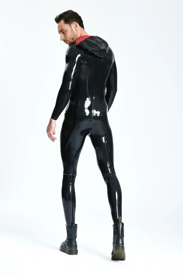 Male Hooded Avenger Catsuit - Image 5