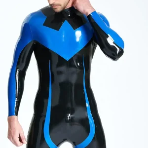 Male Nightwing Catsuit With Feet