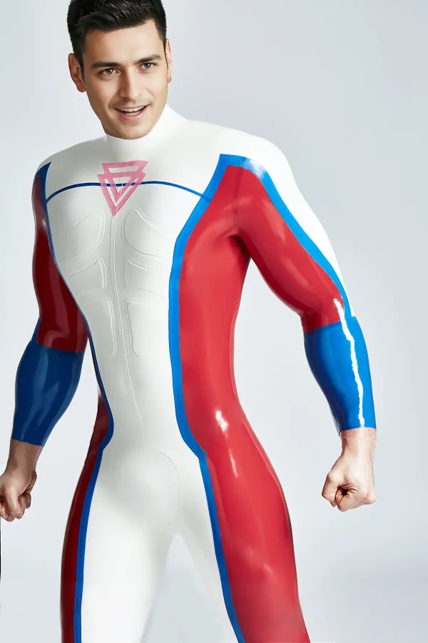 Male Double Diamond Catsuit - Image 3