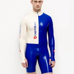 Latex Italian Style Cycling Suit For Men