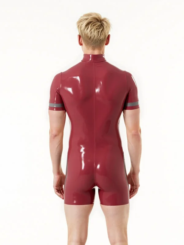 Latex Short-Stuff Suit For Men - Image 5