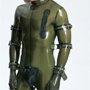 Male Multi-Use Bondage Codpiece Catsuit