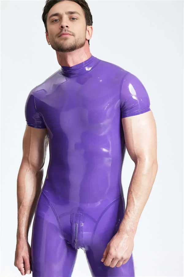 Male Short-sleeved Back Zip - Image 2