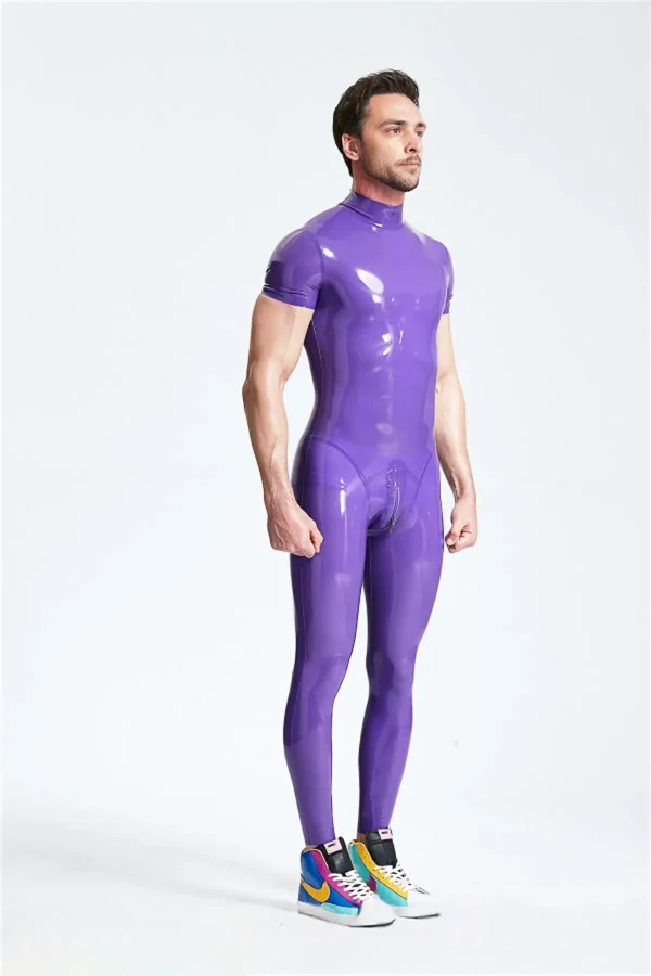 Male Short-sleeved Back Zip - Image 3