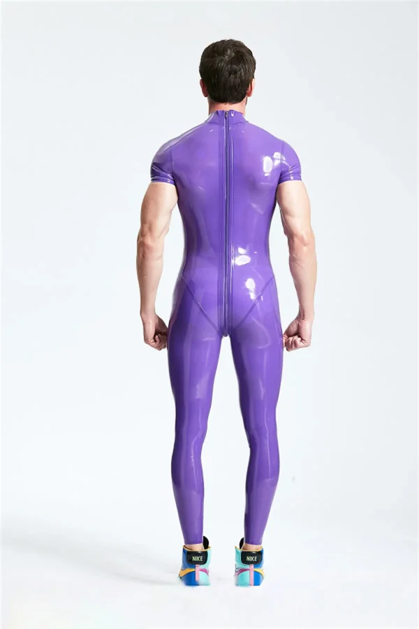 Male Short-sleeved Back Zip - Image 5