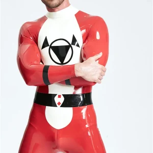 Male Drone Back Zip Catsuit