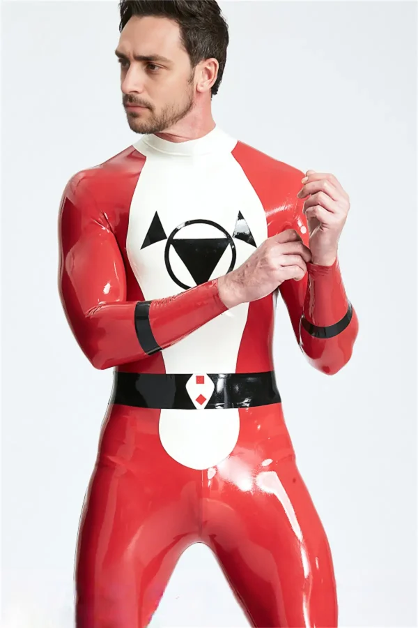 Male Drone Back Zip Catsuit - Image 2