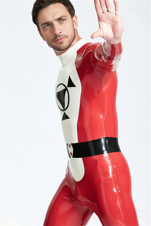 Male Drone Back Zip Catsuit - Image 3