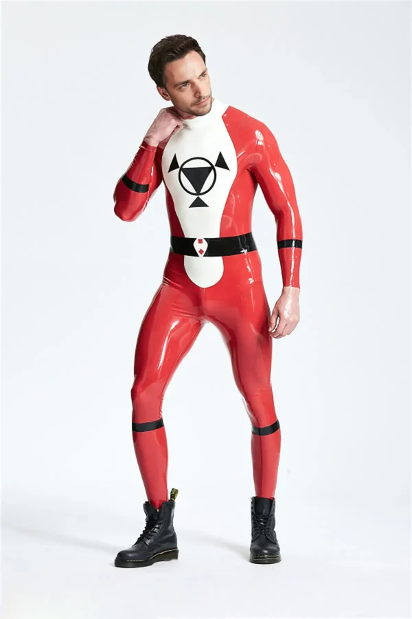 Male Drone Back Zip Catsuit - Image 4