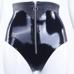 Aeon Shorts With O Ring Zipper & Belt
