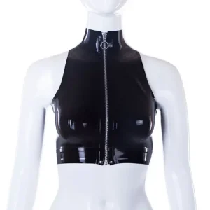 Adriana Latex Crop Top