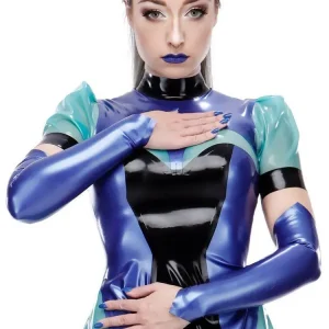 Adele Latex Gauntlets
