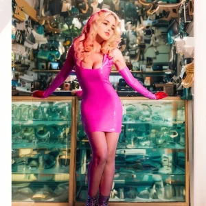 Latex Vest Dress