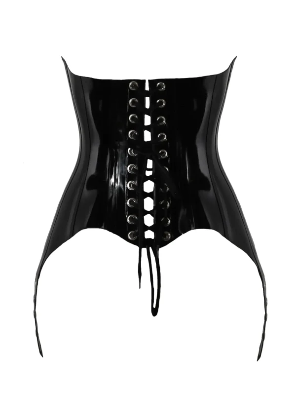 Contoured underbust latex corset - Image 2