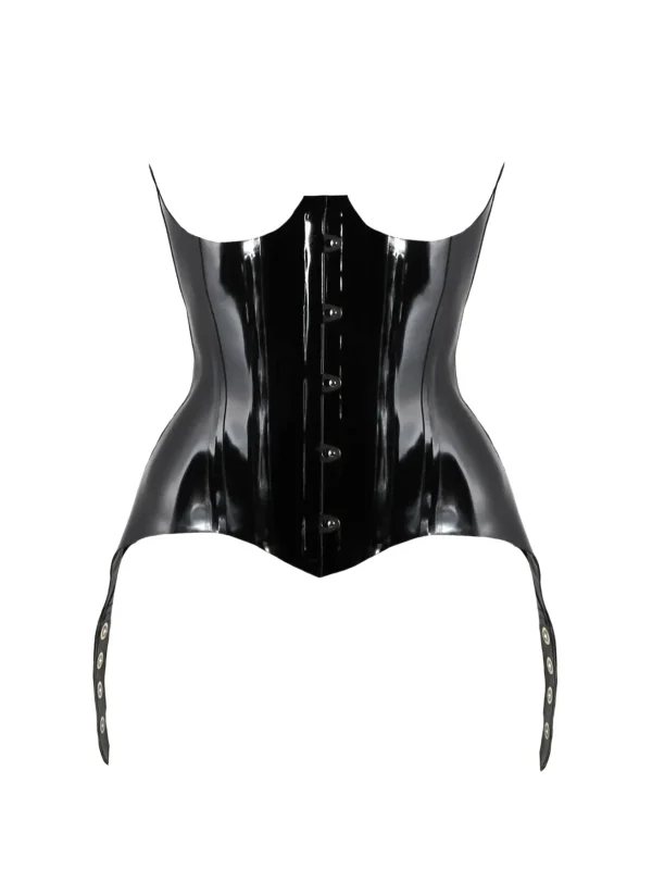 Contoured underbust latex corset - Image 4