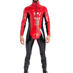 Blazing Latex Catsuit