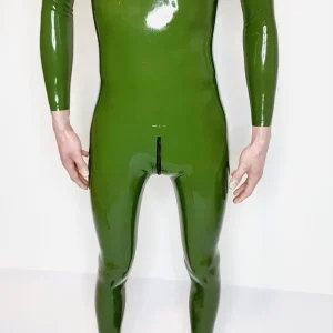 Combination Catsuit latex Seluny men