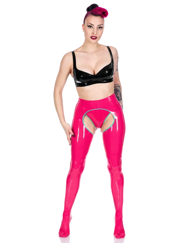 Latex Black Belladonna Tights - Image 6