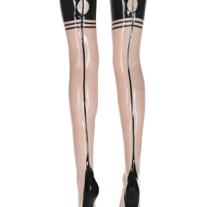 Latex Translucent Natural Simone Stockings