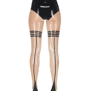Latex Translucent Natural  Frisson Tights