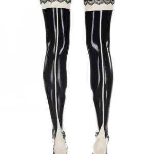 Latex Black Fantasia Stockings