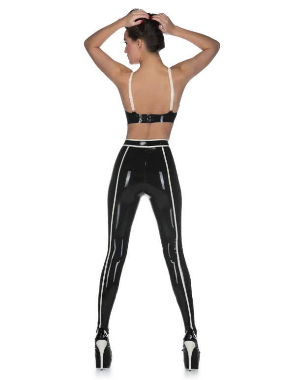 Latex Black Matilda Leggings - Image 2